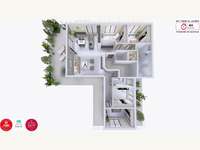 Grundriss - Terrassenwohnung Hainburg an der Donau